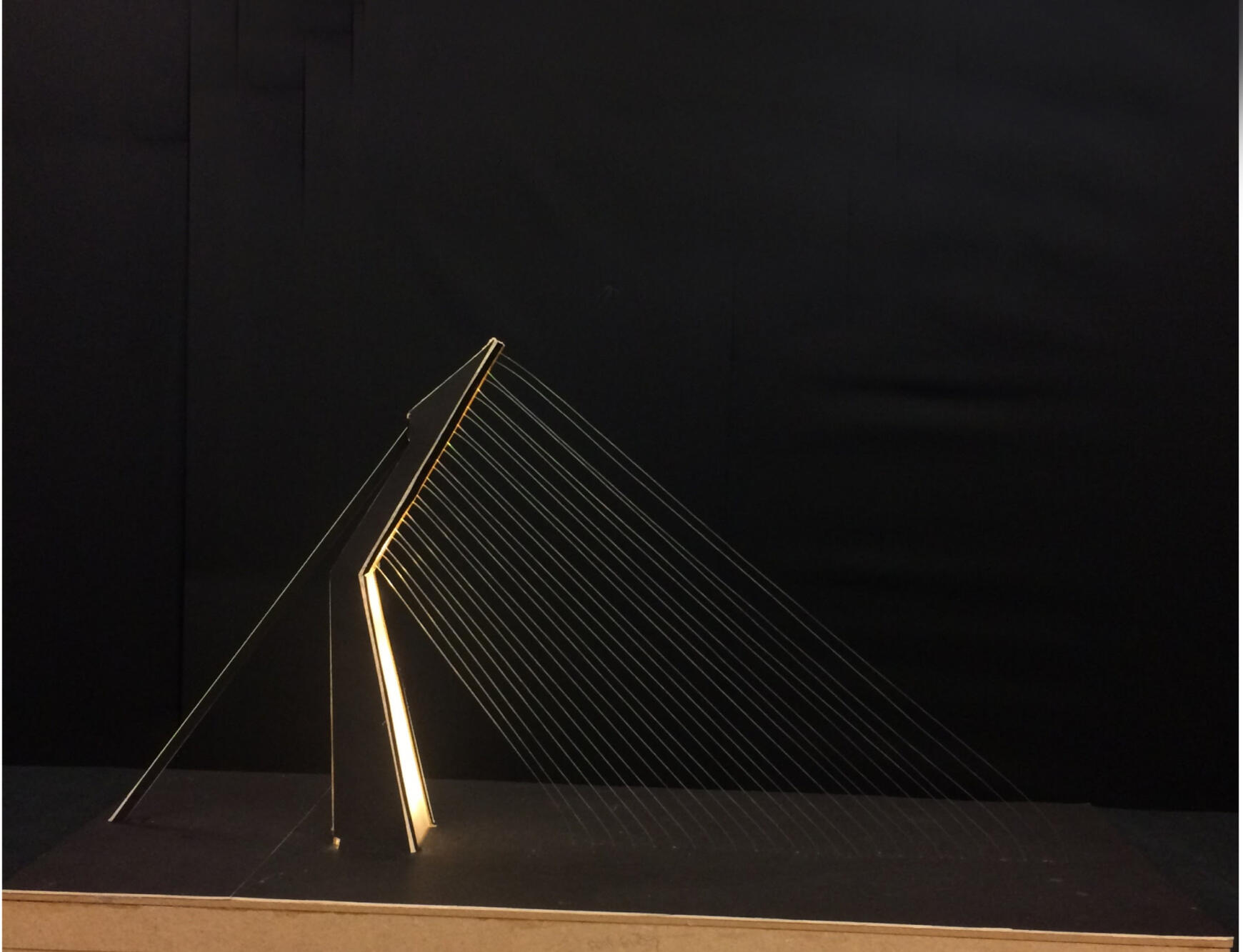 Erasmus Bridge lamp